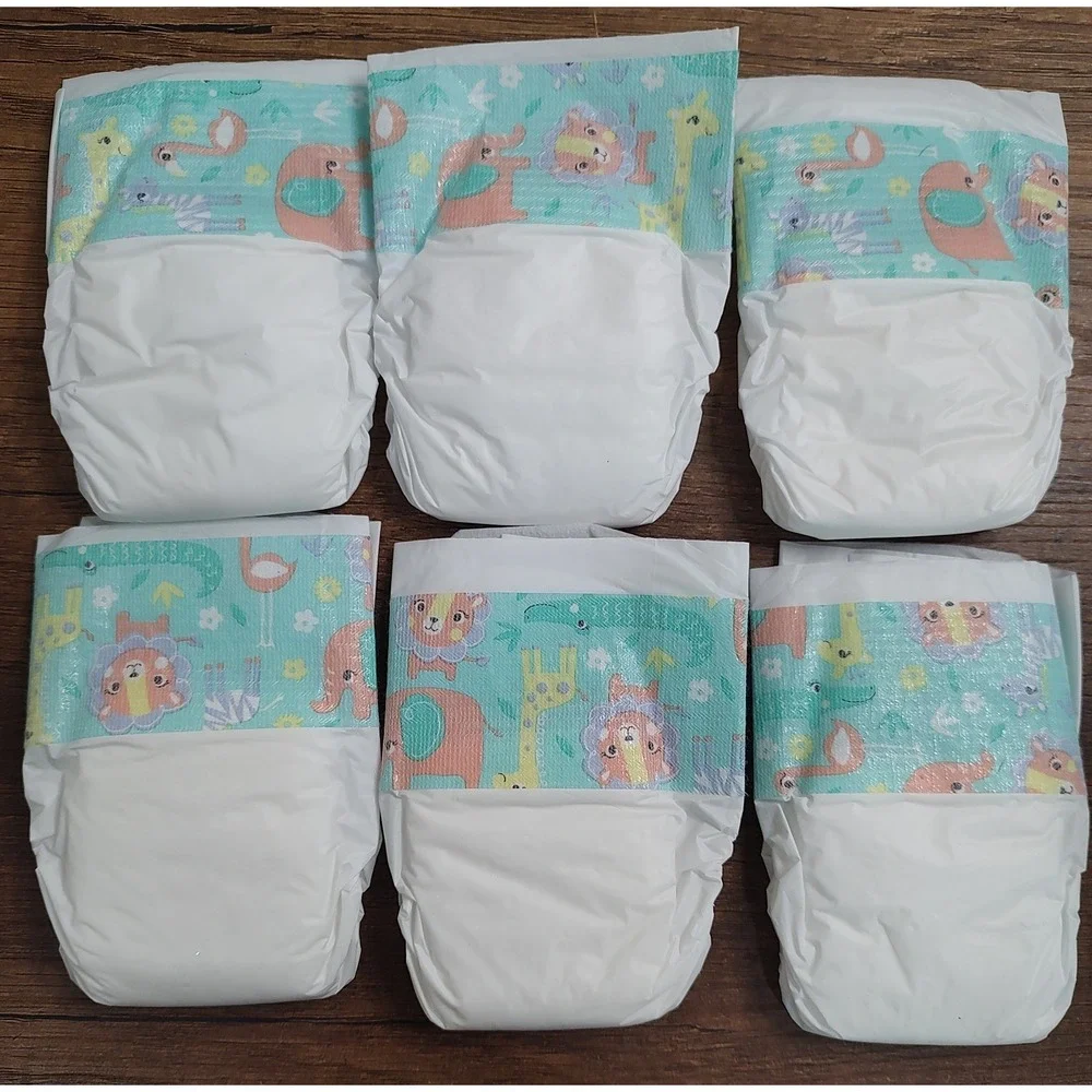 6 PACK REFILL DISPOSABLE DOLL DIAPERS Fits Baby Alive A13